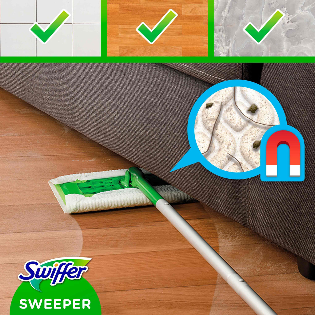 Sweeper Startkit 1 Rengöringsmopp, wet