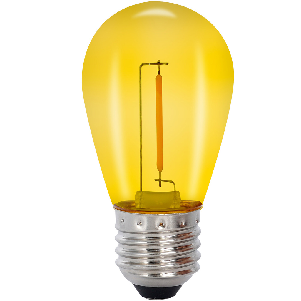 5-pack Deco Bulb LED-ljuskälla E27 12V Gul 30lm
