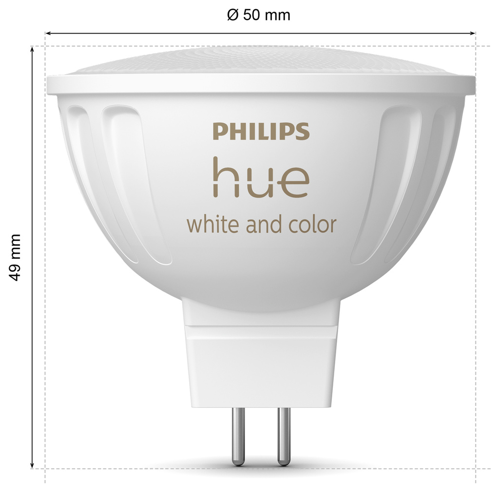 Hue White Color Ambiance GU5.3 MR16 12V 400lm 1-pack