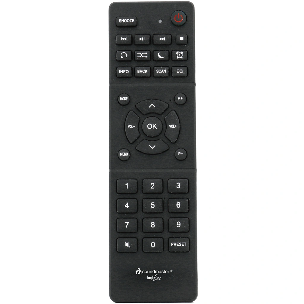 Förstärkare Stereo Radio Internet/DAB+/FM CD Bluetooth App ICD4350SW Svart 