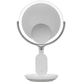 Bathroom Wireless Charger with Mirror Round LED 8inch