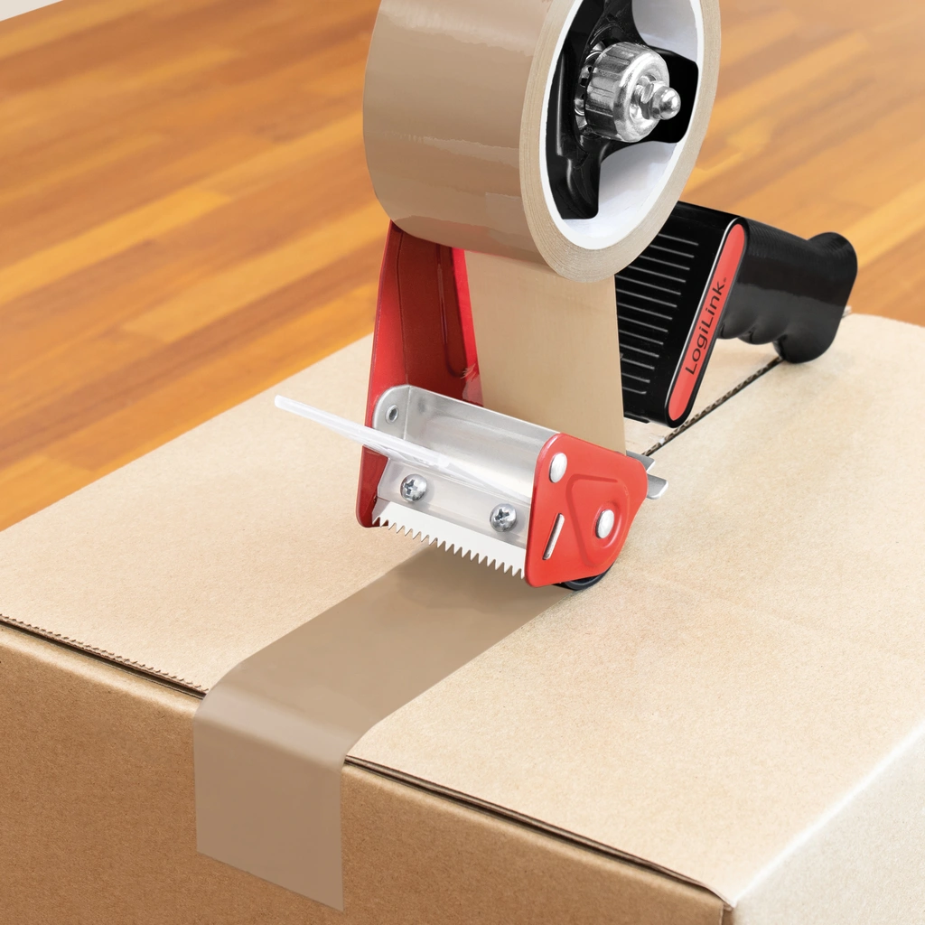 Packtejp Tyst 48 mm x 66 m Brun 6-pack