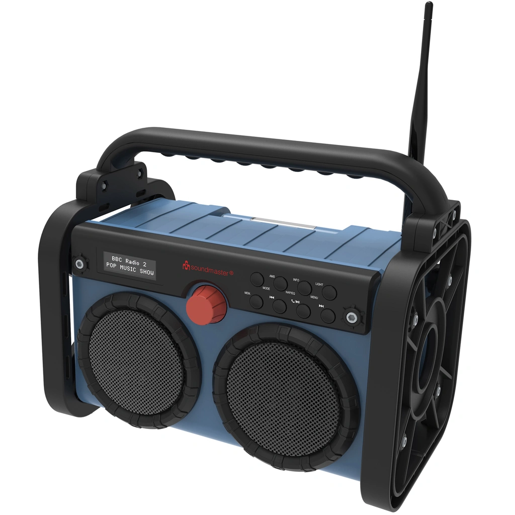 Radio FM DAB+ Bluetooth Robust DAB85BL Blå
