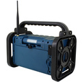 DAB85BL Stereo DAB+/FM bygg/trädgårds-radio med Bluetooth®, LED-belysning & Li-Ion batteri