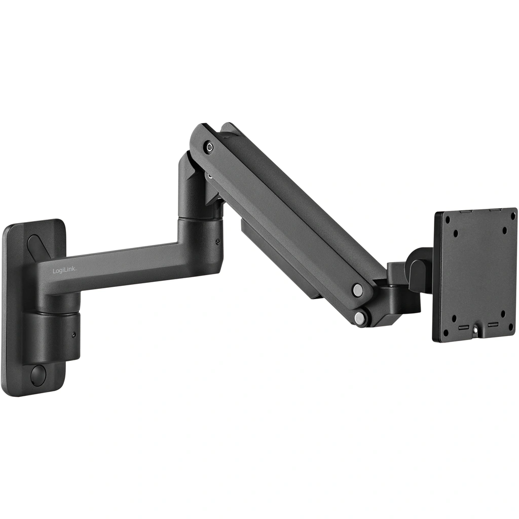 Monitor arm wall mount 17-49" gas spring 424mm max 20kg
