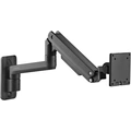 Monitor arm wall mount 17-49" gas spring 424mm max 20kg