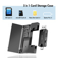 Minneskortsläsare USB-C + USB-A MicroSD - och SD-kort inkl. förvaring