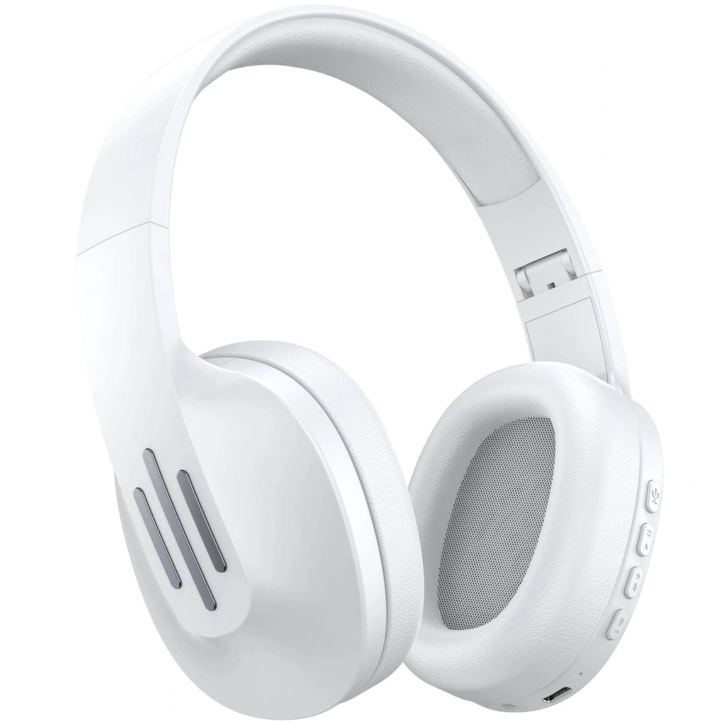 Hörlurar Over-Ear Trådlösa Flowbeat Vit