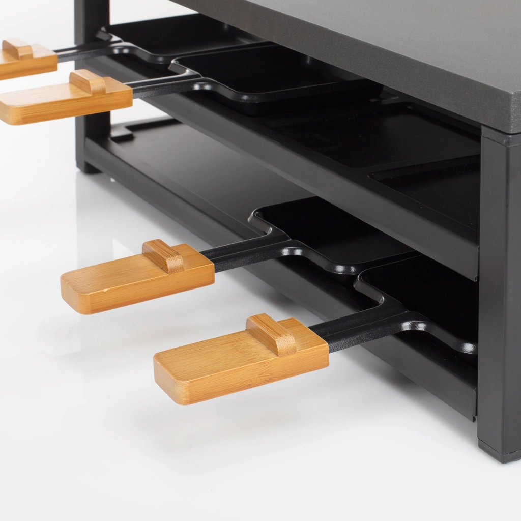 Raclette 162655  Black Steel Raclette för 8pers.