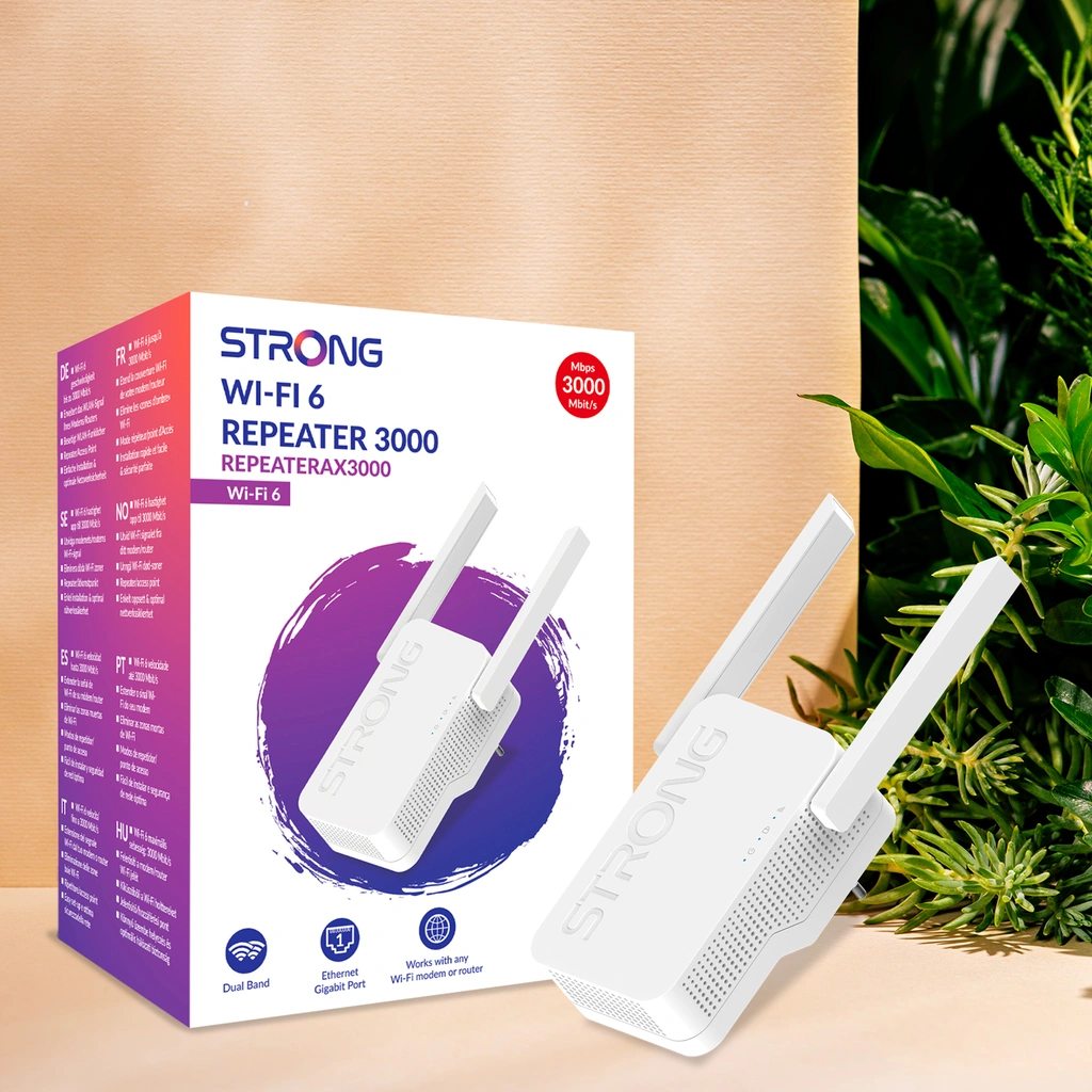 Repeater Dualband WiFi 6 AX3000