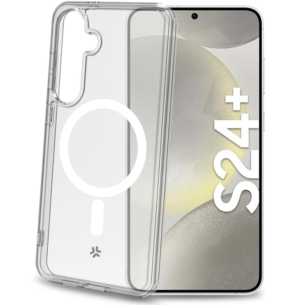 Gelskinmag Magnetic TPU Cover Galaxy S24+ 5G Transparent