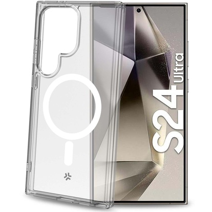 Gelskinmag Magnetic TPU Cover Galaxy S24 Ultra 5G Transparent