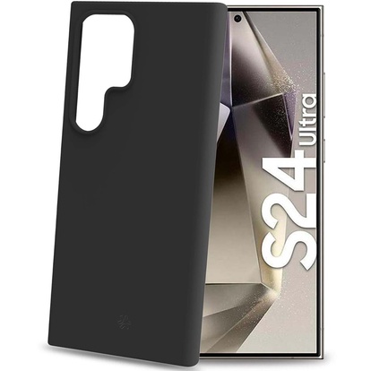 Cromo Soft rubber case Galaxy S24 Ultra 5G Svart