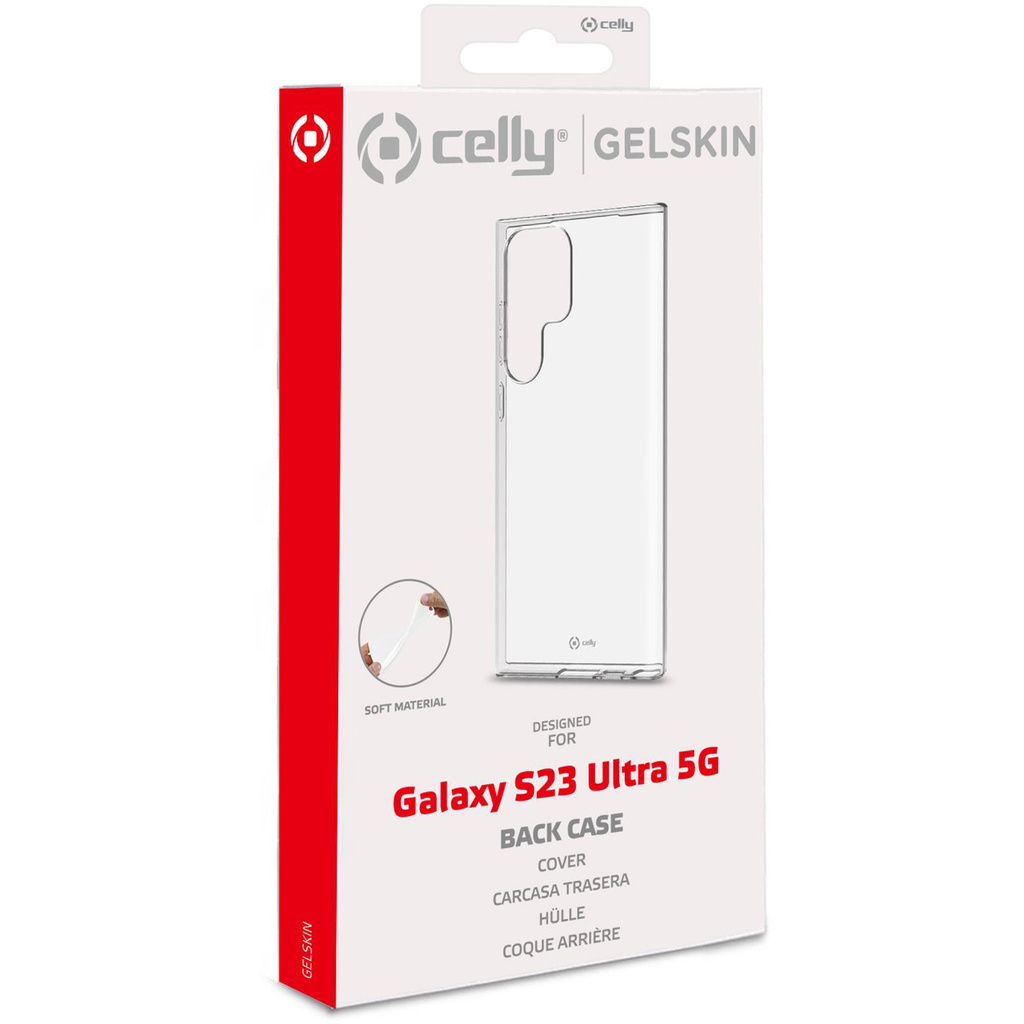 Gelskin TPU Cover Galaxy S23 Ultra 5G Transp