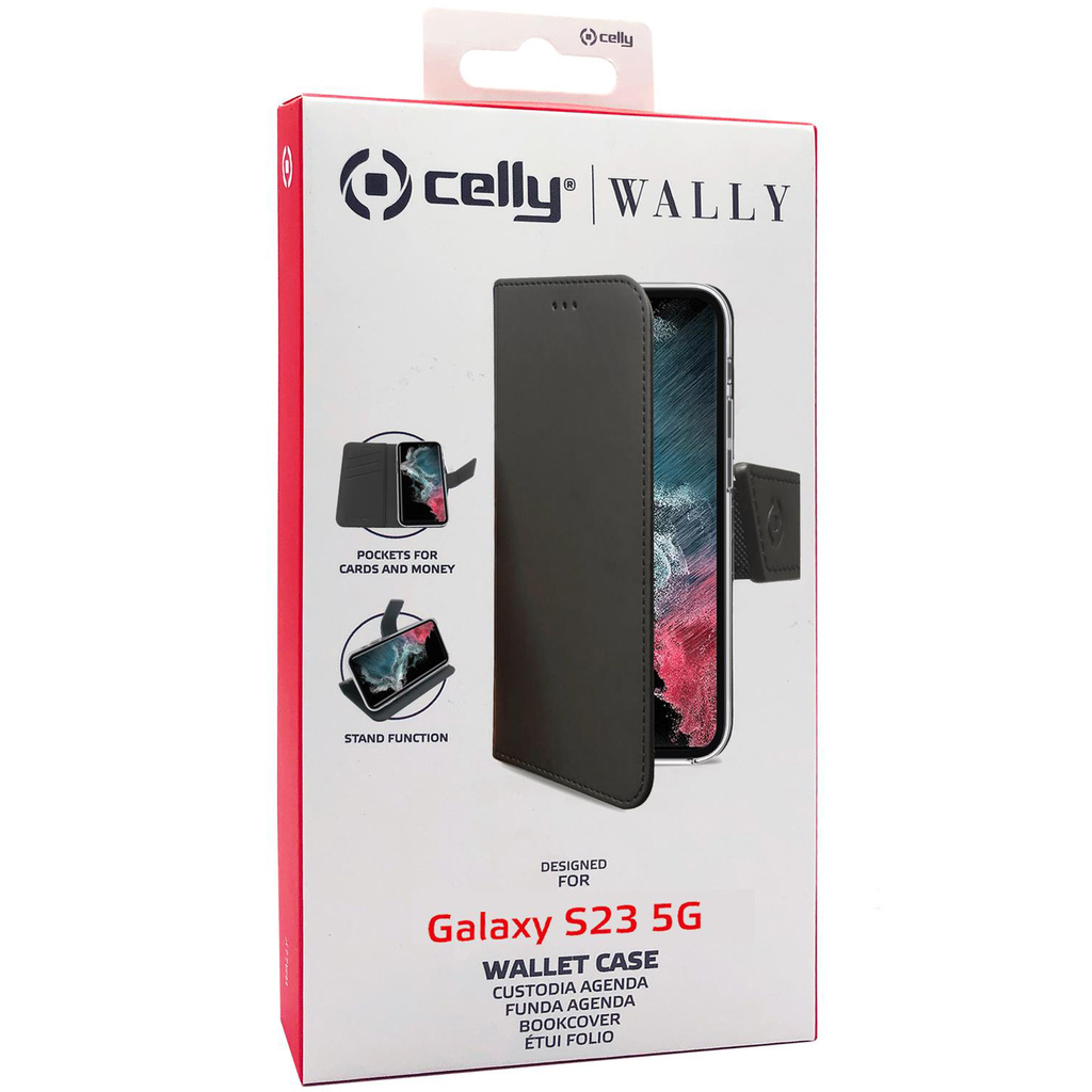 Wallet Case Galaxy S23 5G Svart