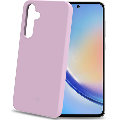 Cromo Soft rubber case Galaxy A35 5G Rosa