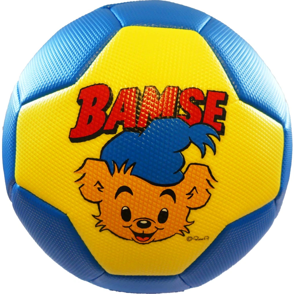 Fotboll Bamse stl 3, Blå/Gul