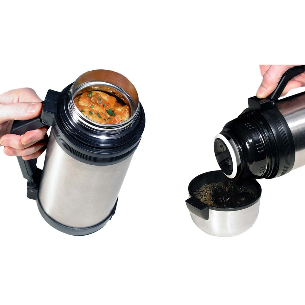 Stålkombitermos 1,2L