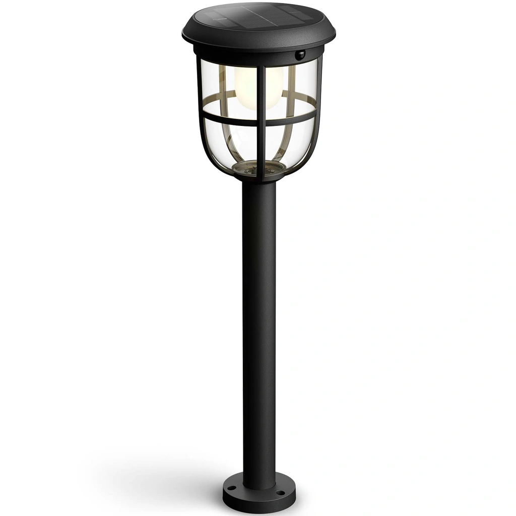Radii Trädgårdslampa Solcell Ultra Efficient LED 250lm Svart
