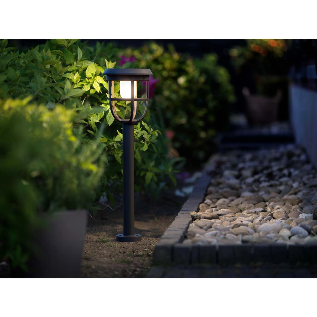 Radii Trädgårdslampa Solcell Ultra Efficient LED 250lm Svart
