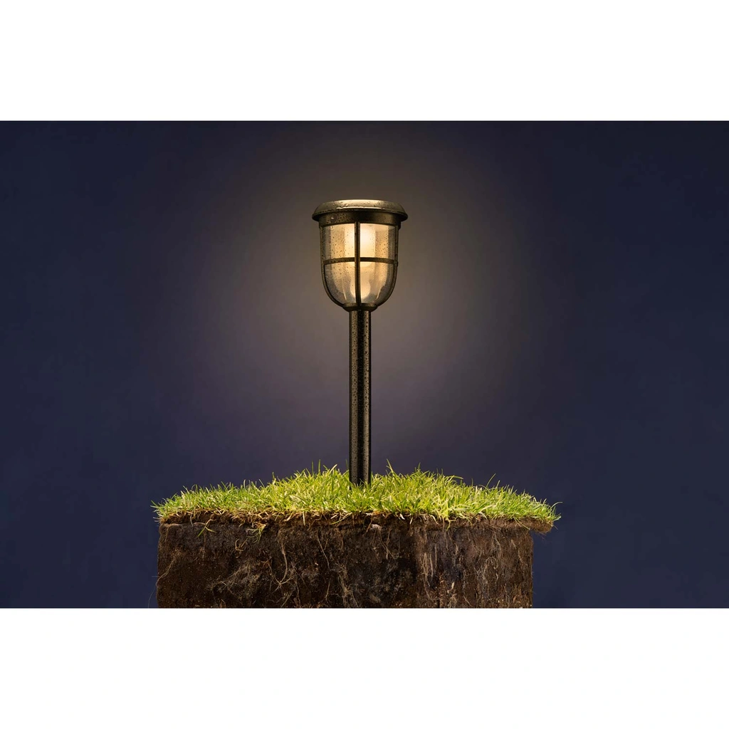 Radii Trädgårdslampa Solcell Ultra Efficient LED 250lm Svart