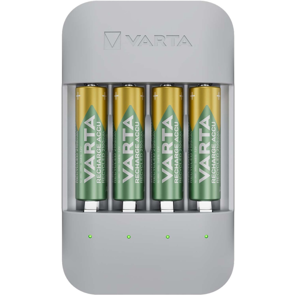Eco Charger Pro Recycled inkl. 4x AA 2100 mAh