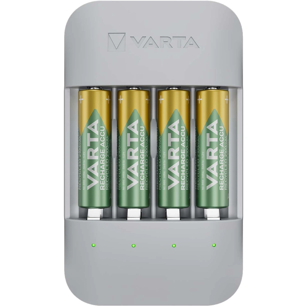 Battery Charger Eco Charger Pro Recycled incl. 4x AA 2100 mAh