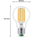 LED E27 Normal 5,2W (75W) Klar 1095lm 2700K Energiklass A