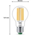 LED E27 Normal 5,2W (75W) Klar 1095lm 2700K Energiklass A