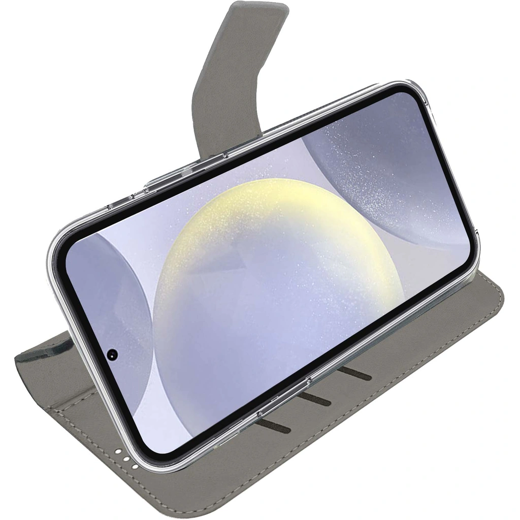 Wally Wallet Case Galaxy S24+ 5G Svart