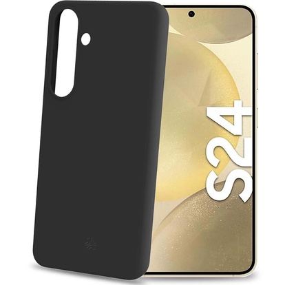 Cromo Soft rubber case Galaxy S24 5G Svart