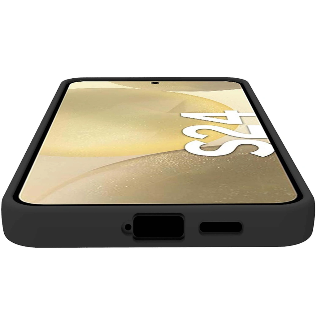 Cromo Soft rubber case Galaxy S24 5G Svart