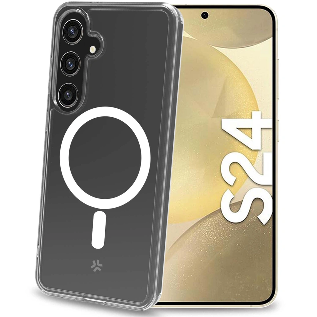 Gelskinmag Magnetic TPU Cover Galaxy S24 5G Transparent