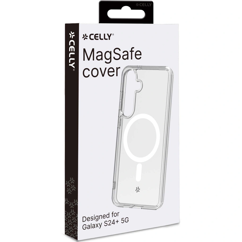 Gelskinmag Magnetic TPU Cover Galaxy S24+ 5G Transparent
