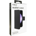 Wally Wallet Case Galaxy S23 FE Svart