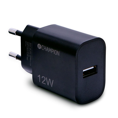 Laddare 12W Svart 