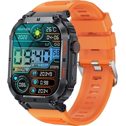 SWC-191O Bluetooth SmartWatch with heartrate, blood pressure and blood oxygen sensor & call function