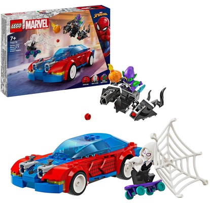 Marvel - Spider-Mans racerbil & Venom 76279