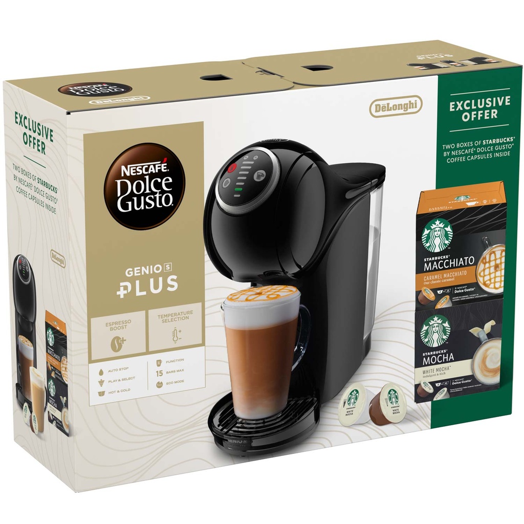 EDG315.B STARBUCKS Genio S Plus Favorites bundle pack