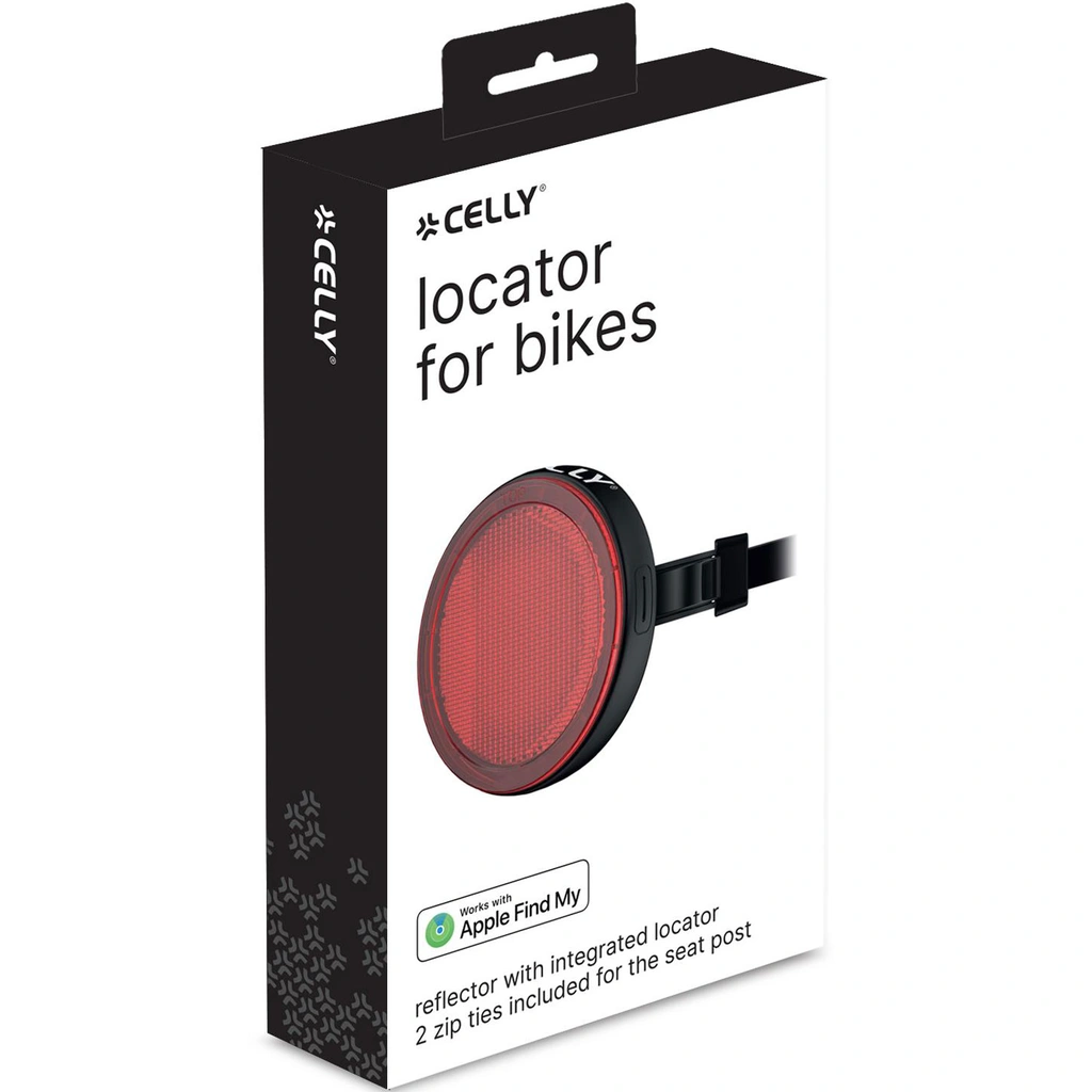 Bikelocator Cykelreflex med inbyggd Smart tag finder