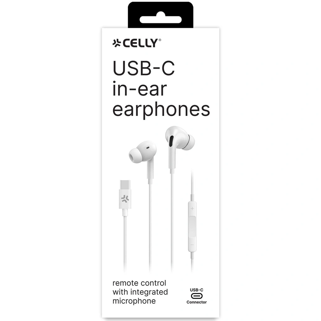 Hörlurar In-Ear Kabel USB-C UP1200 Vit