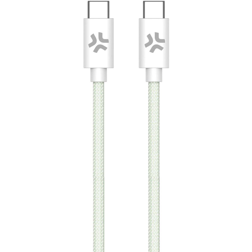 USB-C - USB-C-kabel 60W 1,5 m Grön