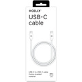 USB-C - USB-C-kabel 60W 1,5 m Vit