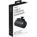 PBC5000 Kompakt PowerBank med USB-C-kontakt 5000mAh Svart