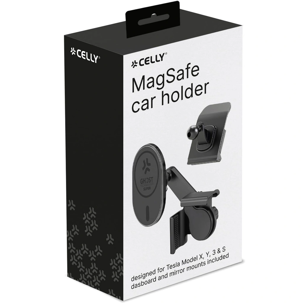 MagSafe-bilhållare för Tesla Model X (22-), Y, 3, S Skärm + instrumentbräda