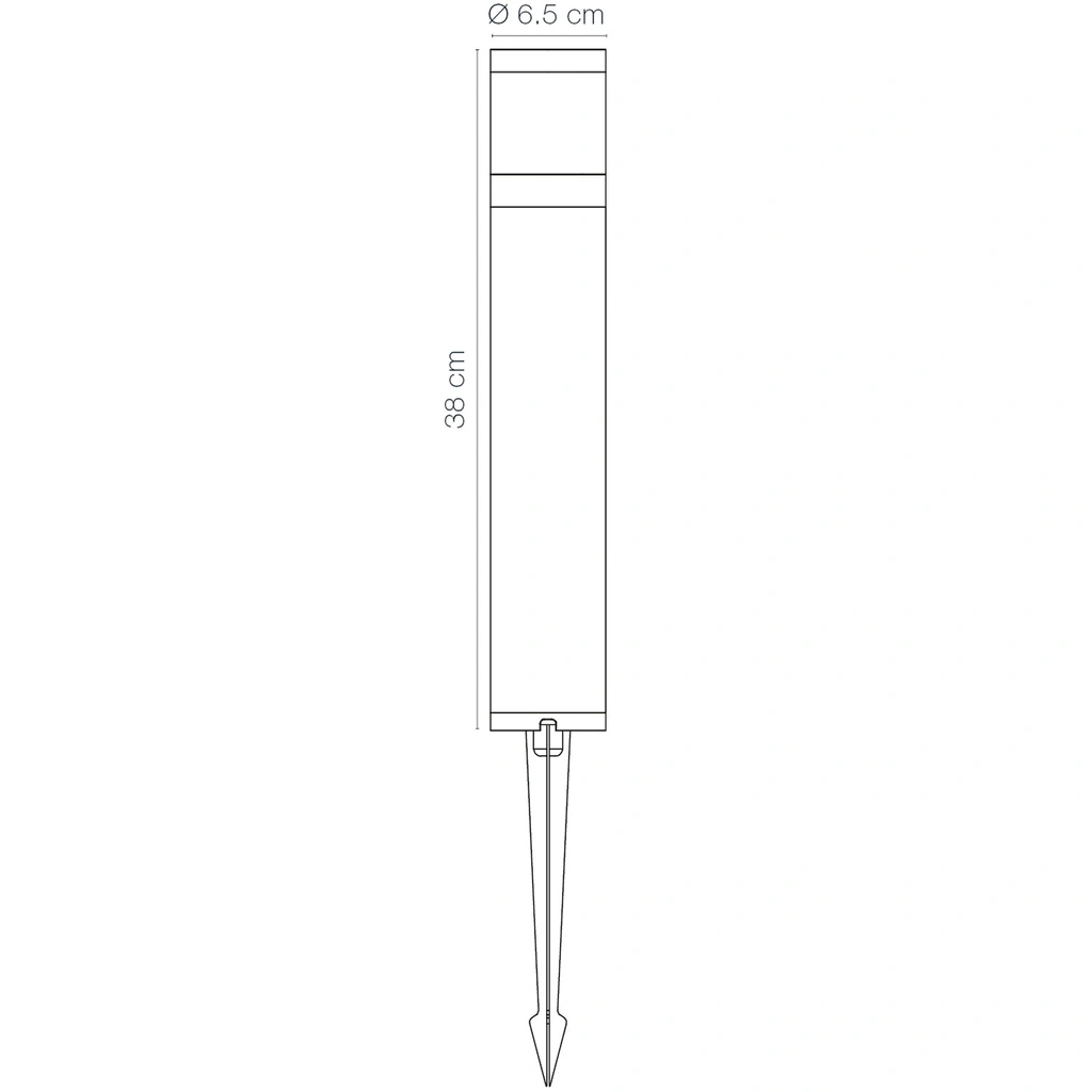 Polly Pollare 38cm 350lm 3000K 5W Antracit