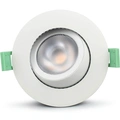 Ellen Infälld downlight Dim-to-Warm 520lm IP65 3-pack Vit 