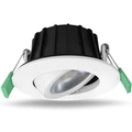 Ellen Infälld downlight Dim-to-Warm 520lm IP65 3-pack Vit 