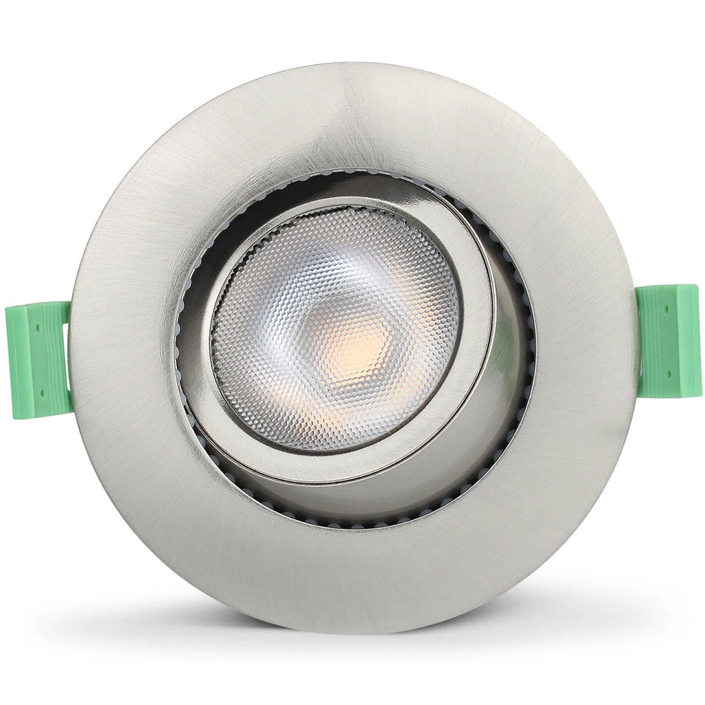 Ellen Infälld downlight Dim-to-Warm 520lm IP65 1-pack Borstad stål 