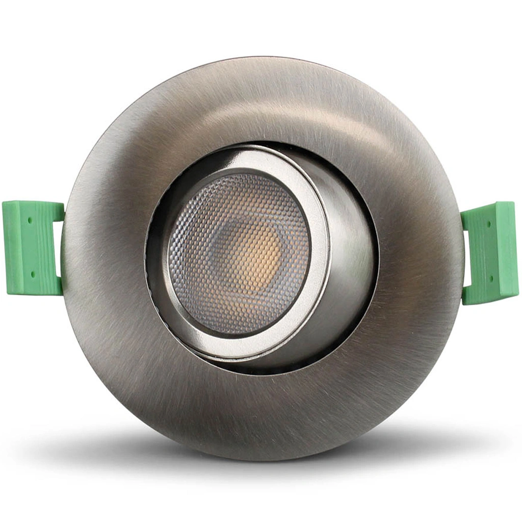 Ellen Infälld downlight Dim-to-Warm 520lm IP65 1-pack Borstad stål 